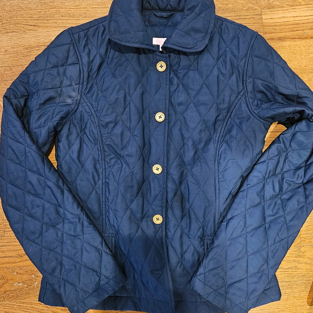 NWOT Lilly Pulitzer Navy Quilted Puffer Jacket